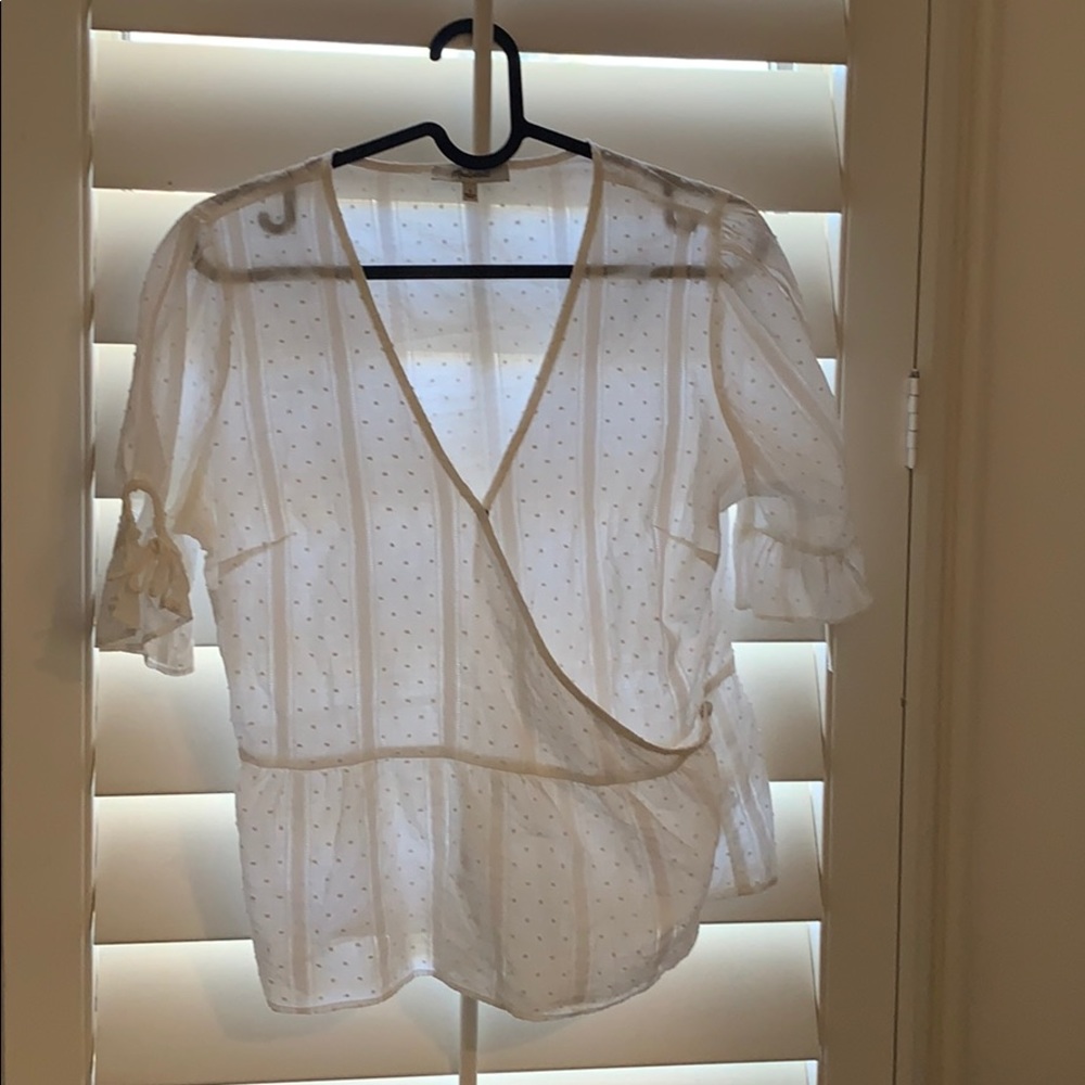 Madewell Short Sleeved Blouse